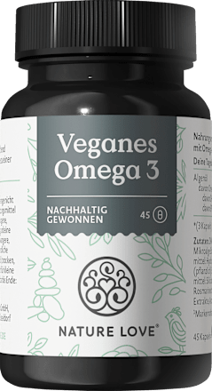 Omega-3 vegan Kapseln 45 St Nature Love