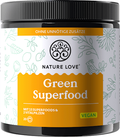 Green Superfood Pulver Nature Love
