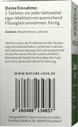 Laktase 14.500 Tabletten 90 St Nature Love