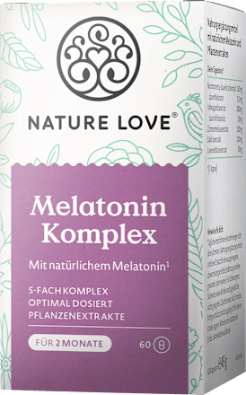 Melatonin Komplex Kapseln 60 St Nature Love