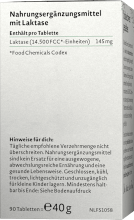 Laktase 14.500 Tabletten 90 St Nature Love