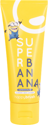 Zahnpasta Kinder "Minions"  Super Banana, ab 6 Jahren happybrush