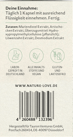 Mariendistel Kapseln 60 St Nature Love