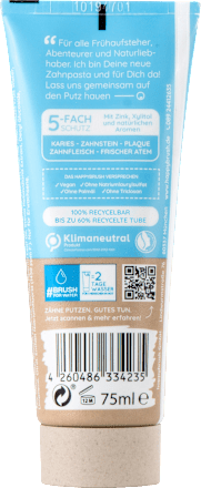 Zahnpasta Natural Super Fresh happybrush