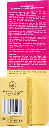Rasieröl Clean Shave Nø more hair