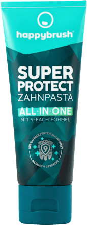 Zahnpasta Super Protect All in One happybrush