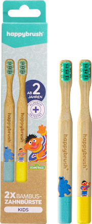 Zahnbürste Kinder Sesamstraße ab 2 Jahren happybrush