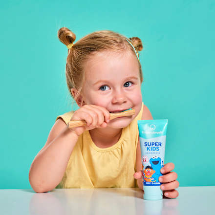 Zahnpasta Kinder Sesamstraße 2-6 Jahren happybrush