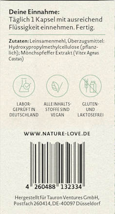 Mönchspfeffer Kapseln 90 St Nature Love