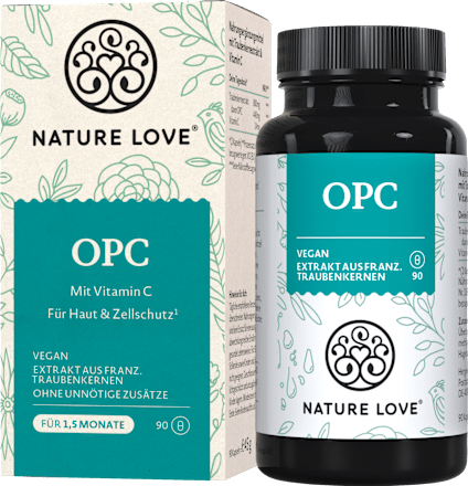 OPC Traubenkernextrakt Kapseln 90 St Nature Love