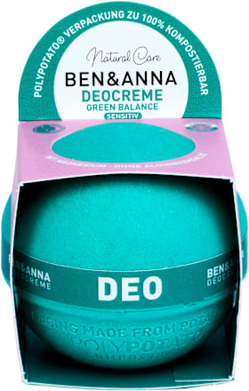 Deo krema Green Balance BEN&ANNA