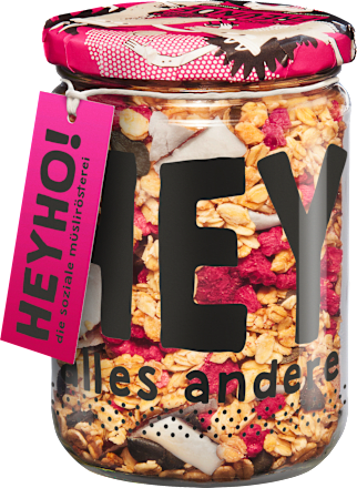 Knuspermüsli Bio Hafer-Granola mit Früchten Frühsportfreunde HEYHO!