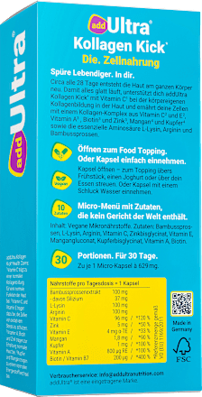 Kollagen Kick Kapseln addUltra