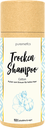 Trockenshampoo frisch gewaschene Wäsche für helles Haar puremetics