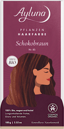 Pflanzen Haarfarbe Nr. 85 Schokobraun Ayluna