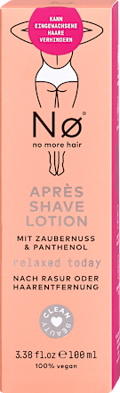 After Shave Lotion no more hair Nø more hair