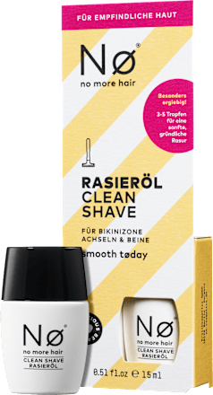 Rasieröl Clean Shave Nø more hair