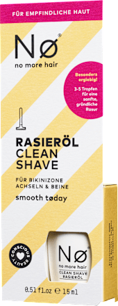 Rasieröl Clean Shave Nø more hair