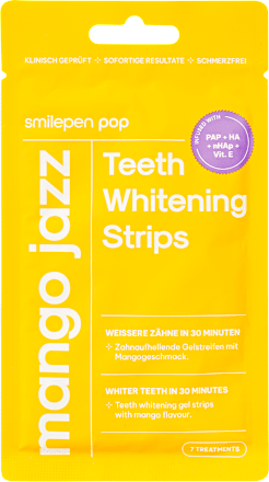 Bleaching Teeth Whitening Strips Mango Jazz smilepen pop