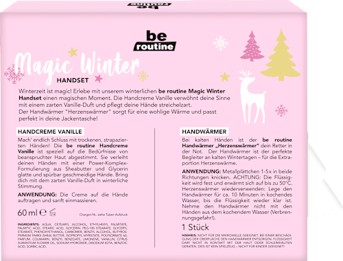 Geschenkset Magic Winter 2tlg BE ROUTINE