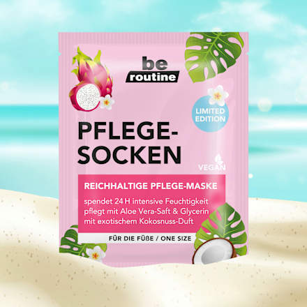 Fußmaske Socken mit Aloe Vera & Glycerin (1 Paar) BE ROUTINE