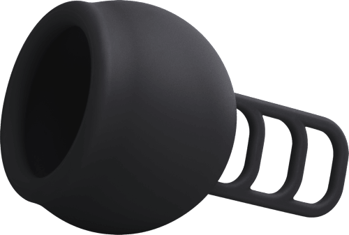 Menstruationstasse schwarz Merula