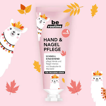 Hand- & Nagelcreme mit Sheabutter & Mandelöl BE ROUTINE