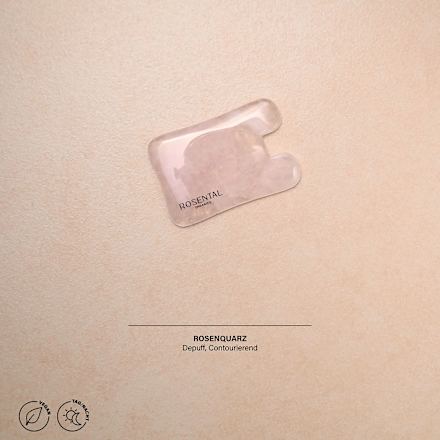 Gua Sha Stein Rosenquarz Rosental Organics