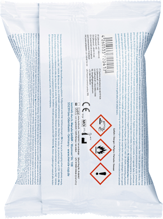 Reinigungs- und Desinfektionstücher für Menstruationstassen Merula