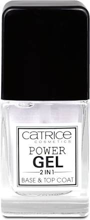 Podkladový a vrchný lak na nechty Power Gel 2v1 CATRICE