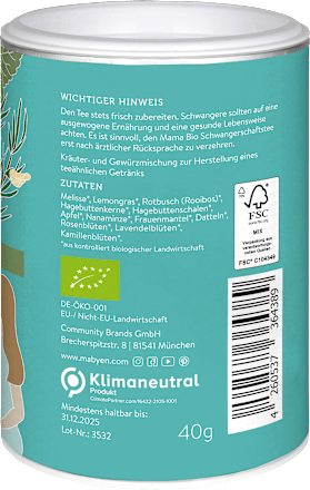 Schwangerschaftstee Mama Kräuter, lose  Mabyen