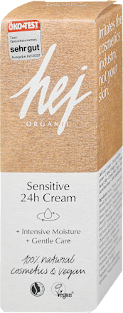 Krema za obraz Sensitive 24h hej ORGANIC