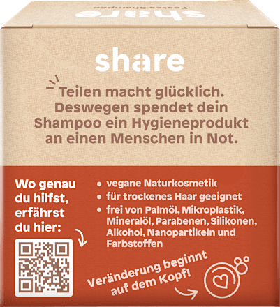 Festes Shampoo Macadamia & Orangenblüte share