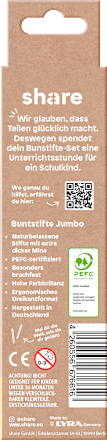 Buntstifte Jumbo 5er Set by Lyra  share