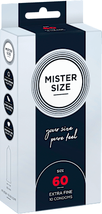 Extra Fine Kondome Gr. 60 mm MISTER SIZE