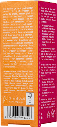 Selbstbräuner Konzentrat, self tan drops Nø Cosmetics