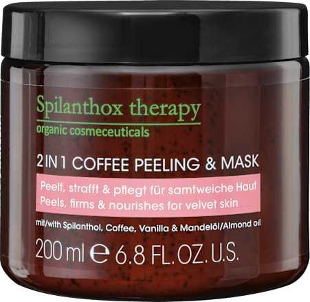 Peeling & Maske 2in1 Coffee  Spilanthox therapy