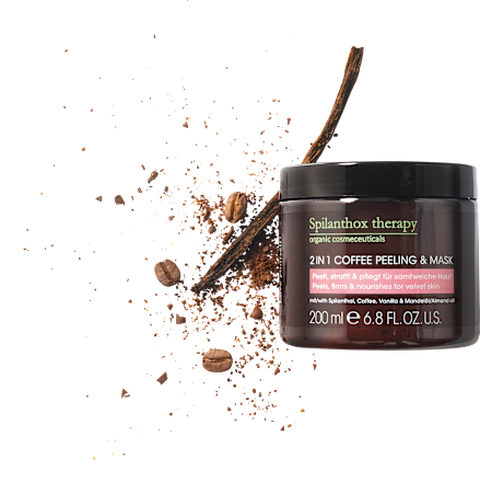 Peeling & Maske 2in1 Coffee  Spilanthox therapy
