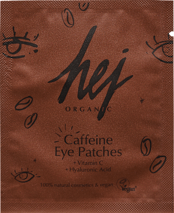 Augenpads Koffein und Vitamin C Boost (1 Paar) hej ORGANIC
