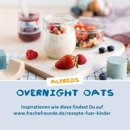Früchte Apfel, Erdbeere und Blaubeere ab dem 6.Monat Freche Freunde