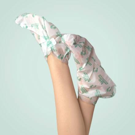 Fußmaske Socken, Anti Hornhaut (1 Paar) BE ROUTINE