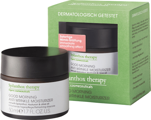 Anti Falten Gesichtscreme Good Morning Spilanthox therapy