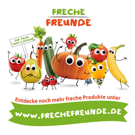 Fruchtriegel Hafer, Apfel & Banane mit Keksstückchen, ab 1 Jahr (3x23 g) Freche Freunde