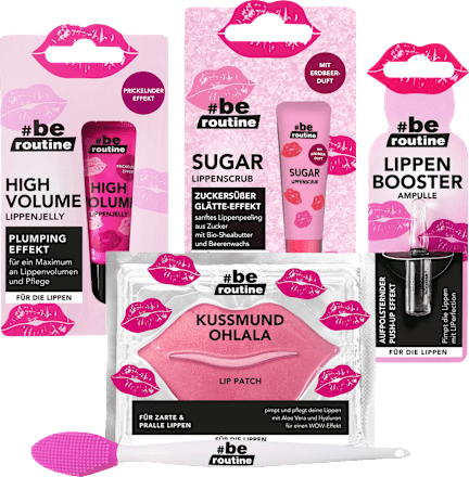 Geschenkset Lippenpflege Hello Liptastic 5tlg. BE ROUTINE