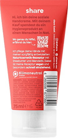Handcreme Sheabutter & Mandel, trockene Haut share
