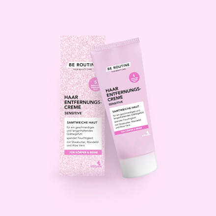 Haarentfernungscreme Sensitive BE ROUTINE