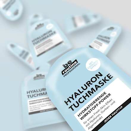 Tuchmaske Hyaluron BE ROUTINE