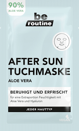After Sun Tuchmaske mit Aloe Vera  BE ROUTINE