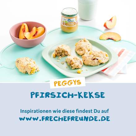 Frucht & Getreide Apfel, Pfirsich mit Dinkel Freche Freunde