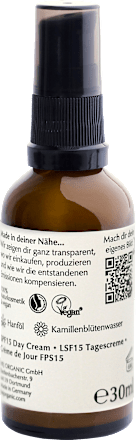 Gesichtscreme Sensitive LSF 15 hej ORGANIC